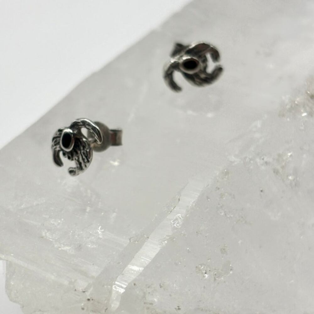 Teeny Tiny Scorpion Earrings with a Witchy Feel